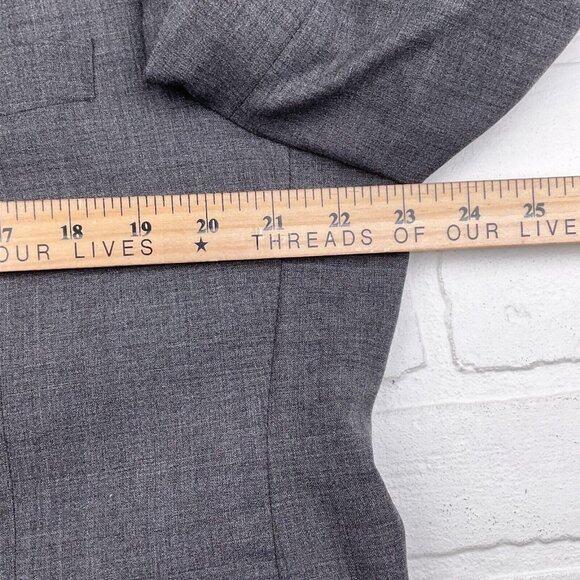 Jos A Bank Suit Men 44R 38Wx28.5L Classic Career Neutralcore Cuffs‎ Wool - Picture 8 of 16